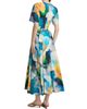 Prabal Gurung Women's Abstract Floral Pleated Cocktail Dress - 5