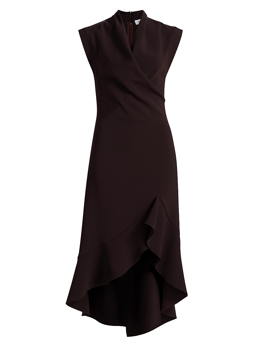 long sleeve midi dress formal Cherry Blossom Sleeve Midi Dress - Fall Style