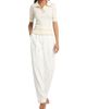 Prabal Gurung Women's Carrot Silk-Wool Twill Trousers - 2