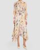 Prabal Gurung Women's Floral Handkerchief Midi Skirt - 2