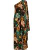 Prabal Gurung Women's Floral One-Shoulder Cocktail Dress - 8