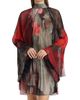 Prabal Gurung Women's Floral Plissé Silk-Blend Dress - 3