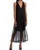 Prabal Gurung Women's Pleated-Back Sleeveless Midi Dress - 3