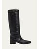 Prada 30mm Stivali Leather Riding Boots - 1