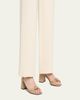 Prada 65mm Mignon Knotted Leather Sandals - 2