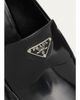 Prada 65mm Mocassini Leather Loafer Pumps - 5