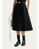 Prada Abiti Wool A-Line Midi Dress - 4