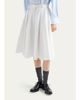 Prada Belted A-Line Midi Skirt - 4