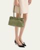 Prada Bonnie Belted Nubuck Leather Shoulder Bag - 2