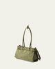 Prada Bonnie Belted Nubuck Leather Shoulder Bag - 3