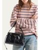 Prada Bonnie Glossy Leather Top-Handle Bag - 2