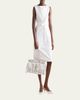 Prada Bonnie Large Printed Linen & Leather Shoulder Bag - 4