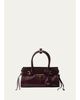Prada Bonnie Mini Leather Top-Handle Bag - 1