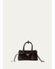 Prada Bonnie Small Corduroy & Leather Top-Handle Bag - 1