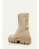 Prada Canvas Ankle Combat Boots - 4