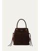 Prada Carry Mini Suede Top-Handle Bag - 1