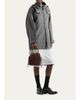 Prada Carry Mini Suede Top-Handle Bag - 5