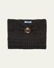 Prada Cashmere & Wool Bandeau Top with Brooch - 1