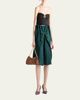 Prada Cashmere & Wool Bandeau Top with Brooch - 2