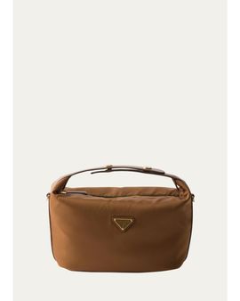 Prada Cherie Mini Re-Nylon Top-Handle Bag