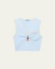 Prada Cotton Boucle Crop Top - 1