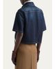 Prada Cotton Cropped Shirt - 3