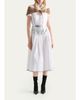 Prada Cotton Poplin A-Line Midi Dress - 2