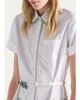 Prada Cotton Poplin A-Line Midi Dress - 4