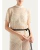 Prada Embellished Floral Mesh Top - 4