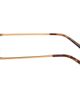 Prada Eyewear Prada Eyewear Gold Rectangular Sunglasses - 3