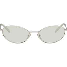 Prada Eyewear Prada Eyewear Silver Logo Sunglasses