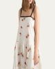 Prada Floral Embroidered Linen Mini Dress - 4