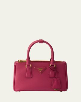 Prada Galleria Mini Saffiano Leather Top-Handle Bag