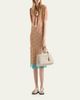 Prada Jardiniere Large Cotton Canvas Top-Handle Bag - 4