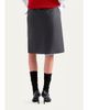 Prada Layered Button-Front Tailored Skirt - 3