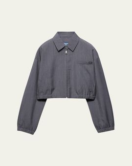 Prada Light Mohair Blouson Jacket