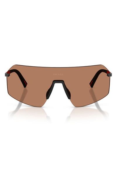 Prada Linea Rossa Prada Linea Rossa 136mm Shield Sunglasses