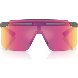 Prada Linea Rossa Prada Linea Rossa 140mm Polarized Shield Sunglasses