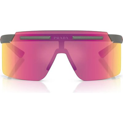 Prada Linea Rossa Prada Linea Rossa 140mm Polarized Shield Sunglasses
