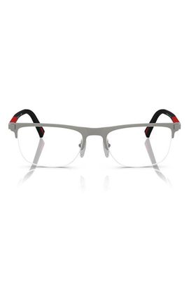 Prada Linea Rossa Prada Linea Rossa 53mm Semi Rimless Pillow Optical Glasses
