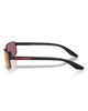 Prada Linea Rossa Prada Linea Rossa 54mm Polarized Rectangular Sunglasses - 3