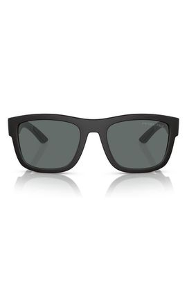 Prada Linea Rossa Prada Linea Rossa 56mm Polarized Pillow Sunglasses
