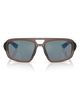 Prada Linea Rossa Prada Linea Rossa 57mm Mirrored Irregular Sunglasses - 1