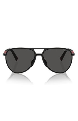Prada Linea Rossa Prada Linea Rossa 59mm Aviator Sunglasses