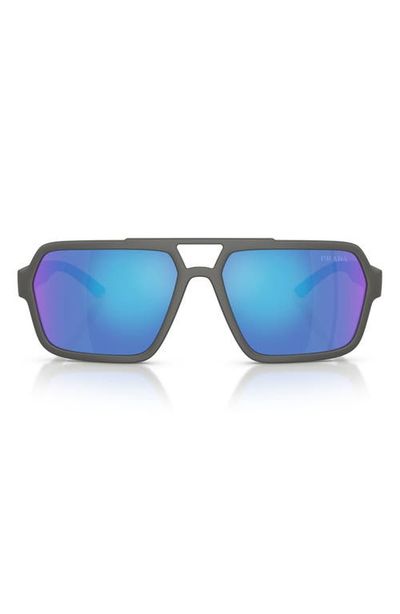 Prada Linea Rossa Prada Linea Rossa 59mm Pilot Sunglasses