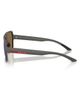 Prada Linea Rossa Prada Linea Rossa 59mm Pilot Sunglasses - 3