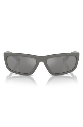 Prada Linea Rossa Prada Linea Rossa 59mm Rectangular Sunglasses
