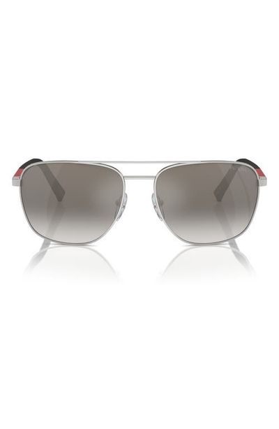 Prada Linea Rossa Prada Linea Rossa 60mm Gradient Oval Sunglasses