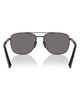 Prada Linea Rossa Prada Linea Rossa 60mm Polarized Oval Sunglasses - 4