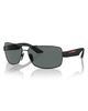 Prada Linea Rossa Prada Linea Rossa 65mm Oversize Polarized Pillow Sunglasses - 2